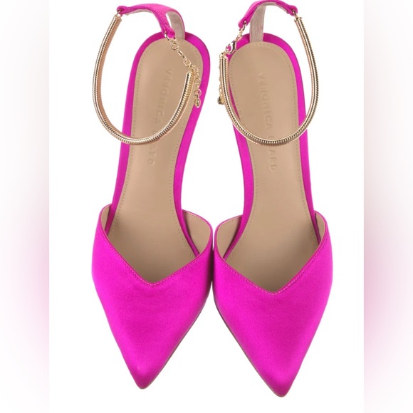 Veronica Beard Satin D'Orsay Pumps - Picture 4 of 4